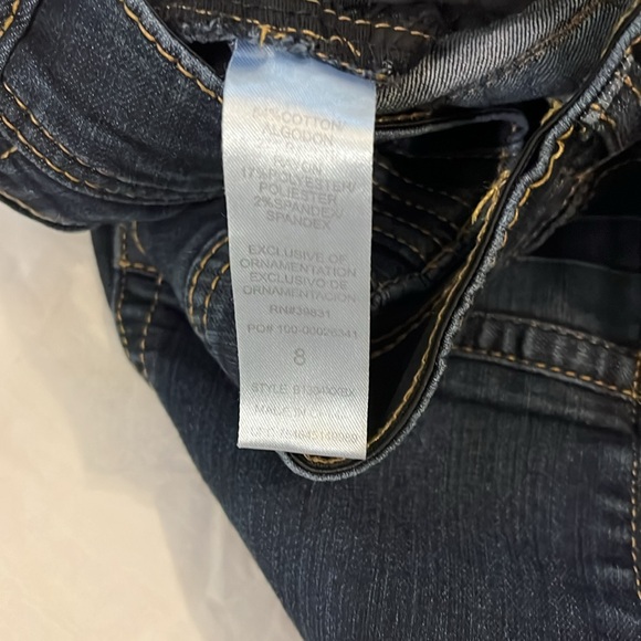 Democracy "Ab" technology dark wash denim jeans - Size 8 - Picture 7 of 9